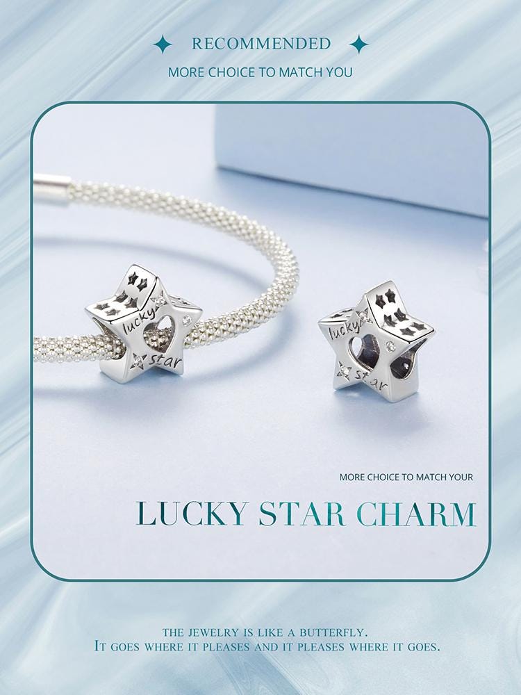 Lucky Star Charm