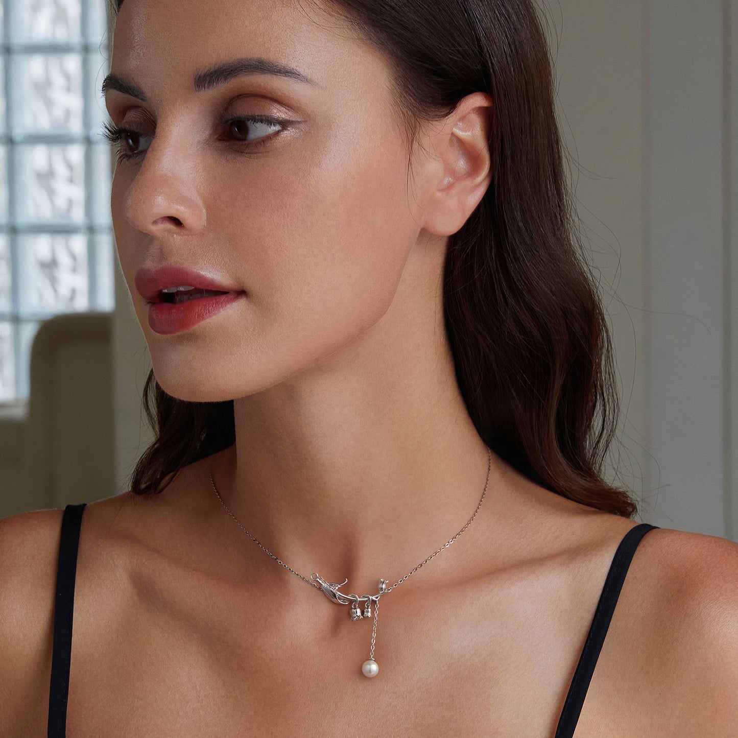 Lily of the Valley Pendant Necklace