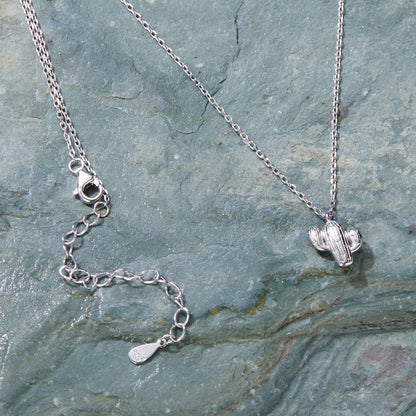 Cactus Charm Necklace