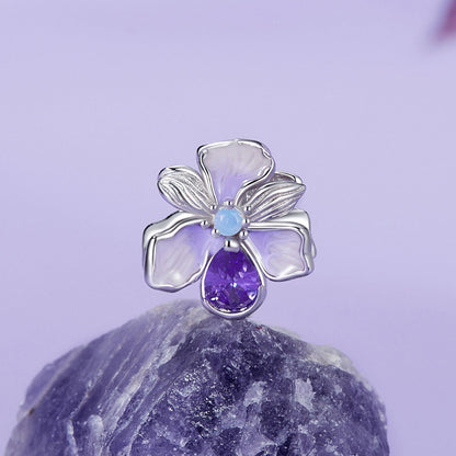 Romantic Iris Charm