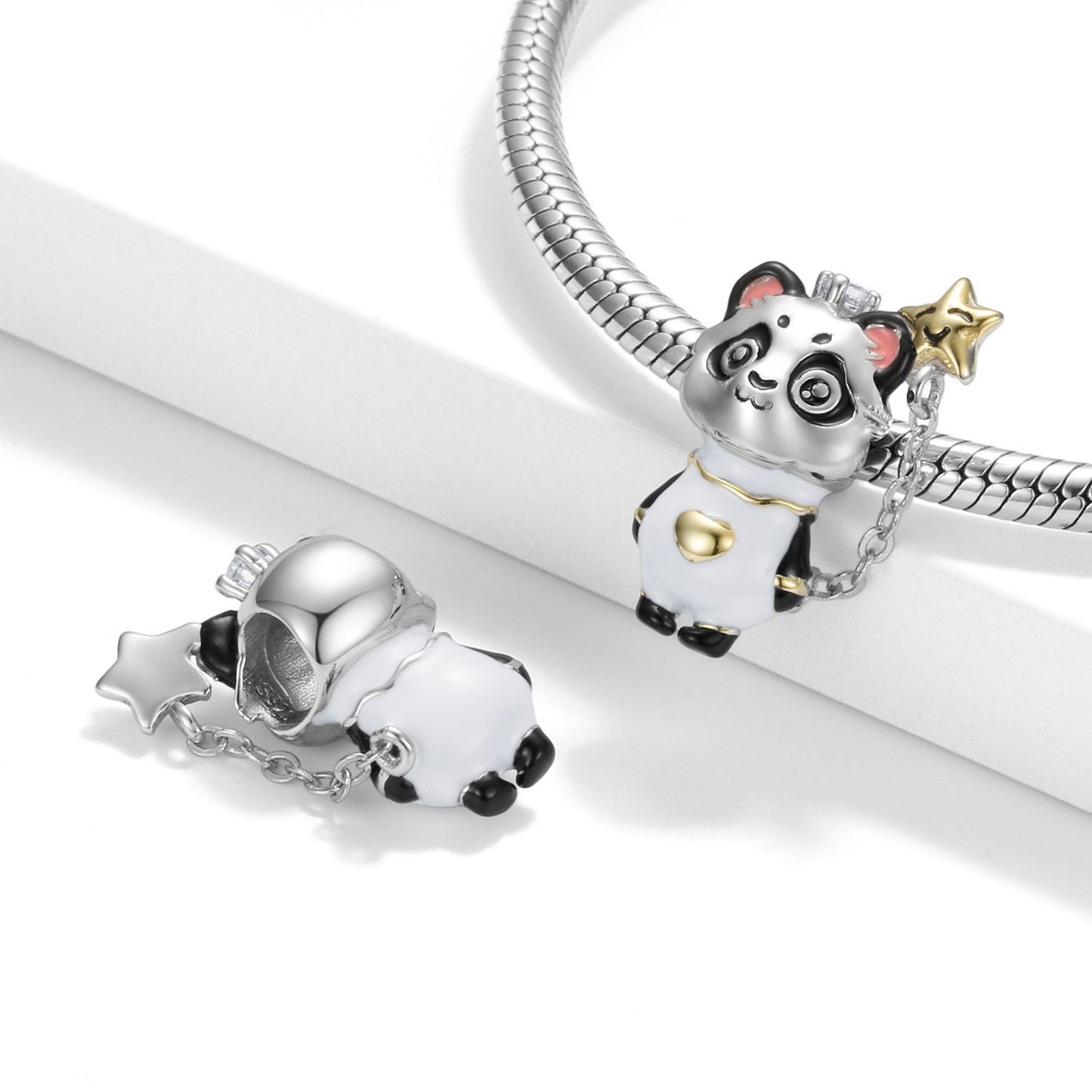 Panda with a Star Charm