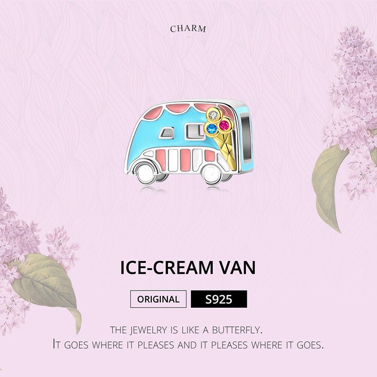 Ice Cream Truck Charm