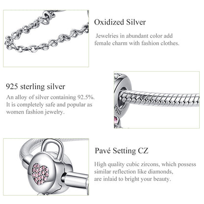 Heart Key Basic Bracelet