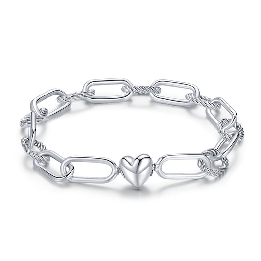 Paperclip Romance Bracelet