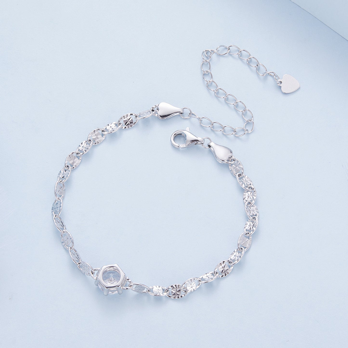 Cubic Zirconia Glitter Bracelet