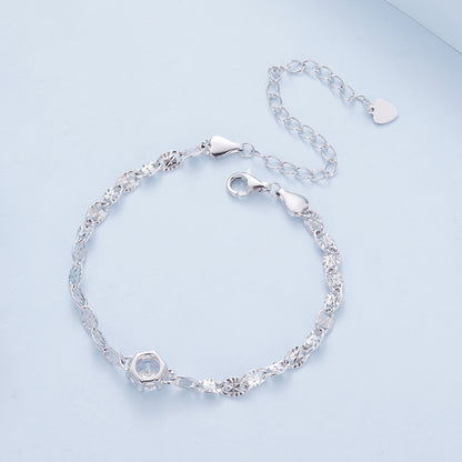 Cubic Zirconia Glitter Bracelet