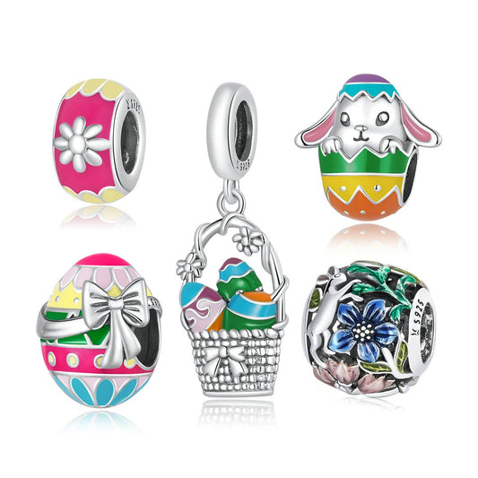 Rabbit Easter Egg Charm