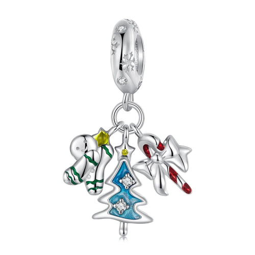 Festive Christmas Pendant Charm