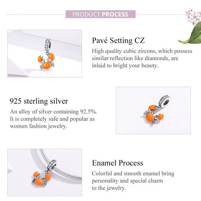 Little Crab Charm