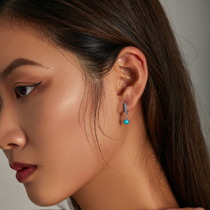 Stone Clip Earrings