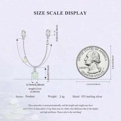 Monet Impression Silicone Safety Chain Charm