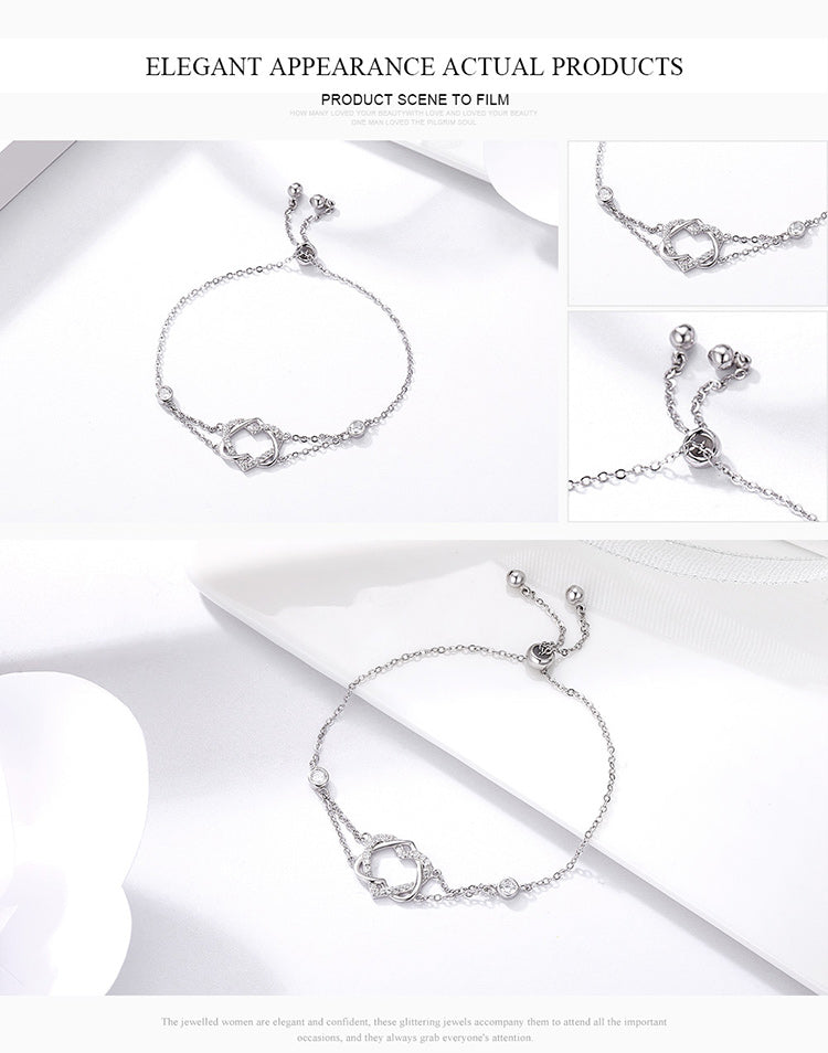 Heartbeat Pattern Bracelet