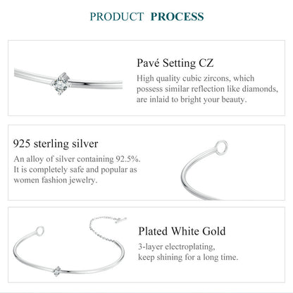 Slim Minimalist Bangle Bracelet