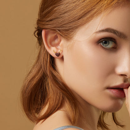 Deer Love Stud Earrings