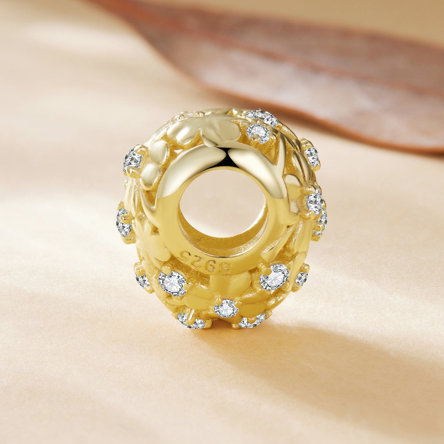 Four-Leaf Clover Charm