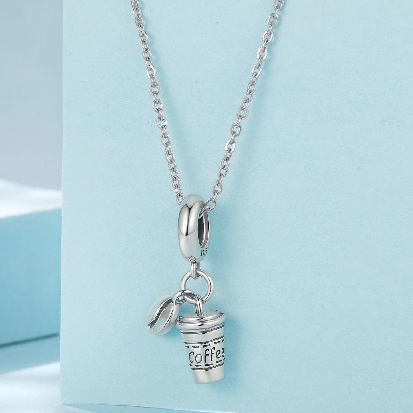 Coffee Cup Pendant Charm