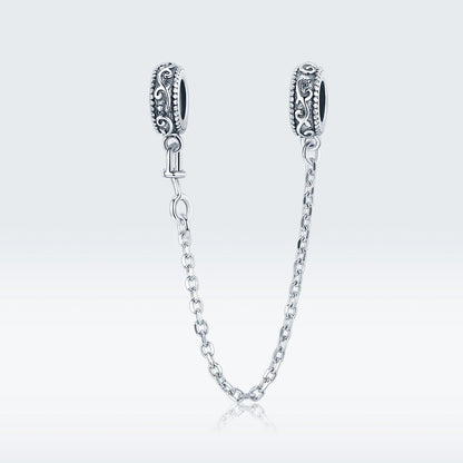 Classical Vine Safety Chain Charm