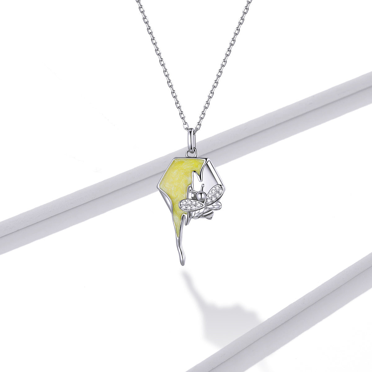 Radiant Honeycomb Necklace