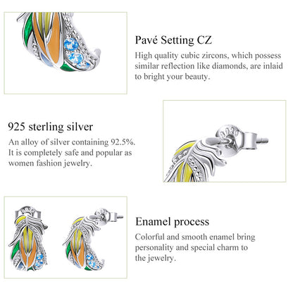 Feather Earrings
