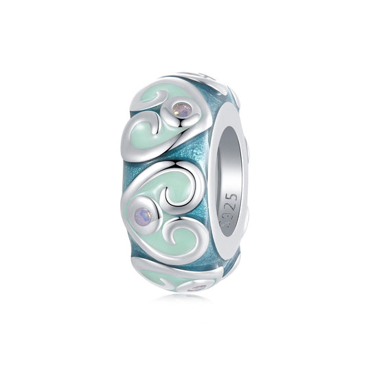 Colorful Easter Silicone Stopper Beads Charm
