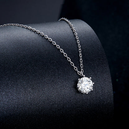 Sparkling Moissanite Necklace