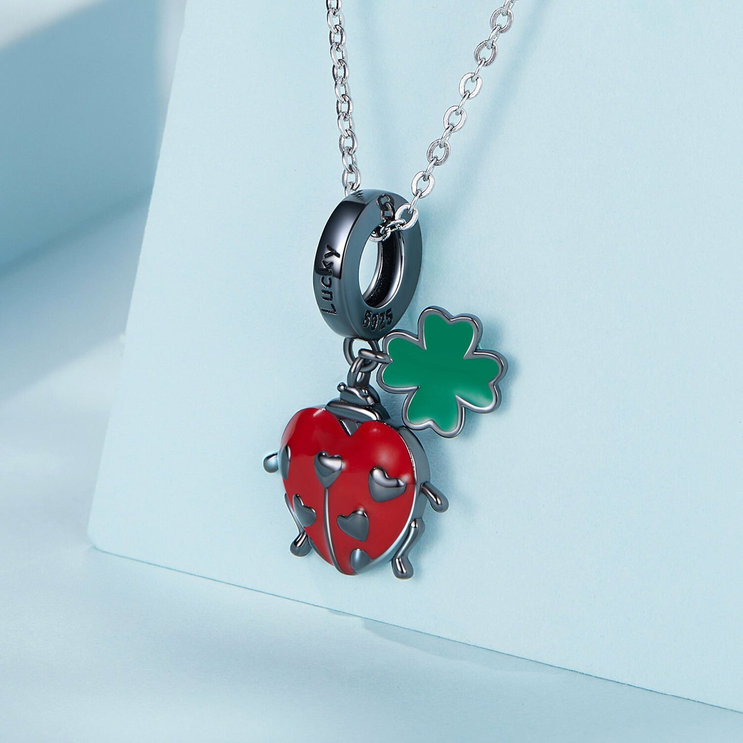 Ladybird Dangle Charm,