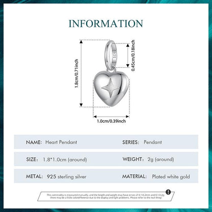 Heart Pendant Charm