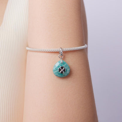Lucky Amazonite Pendant Charm