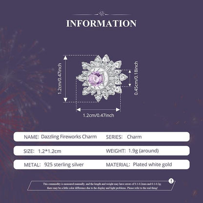 Dazzling Fireworks Charm