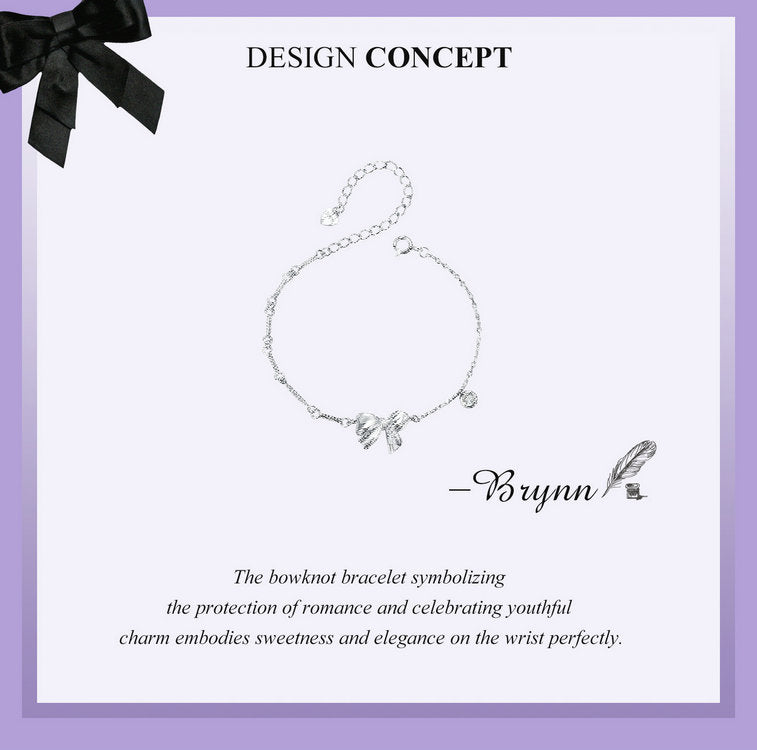 Bow Charm Bracelet
