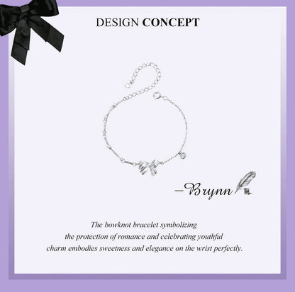 Bow Charm Bracelet