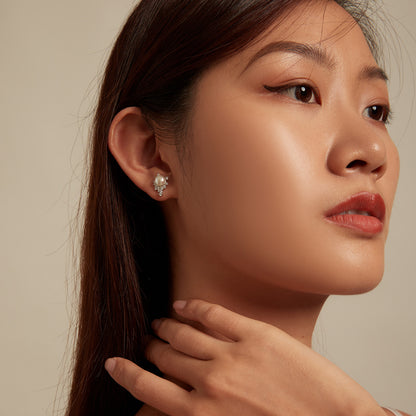 Freshwater Pearl Stud Earrings