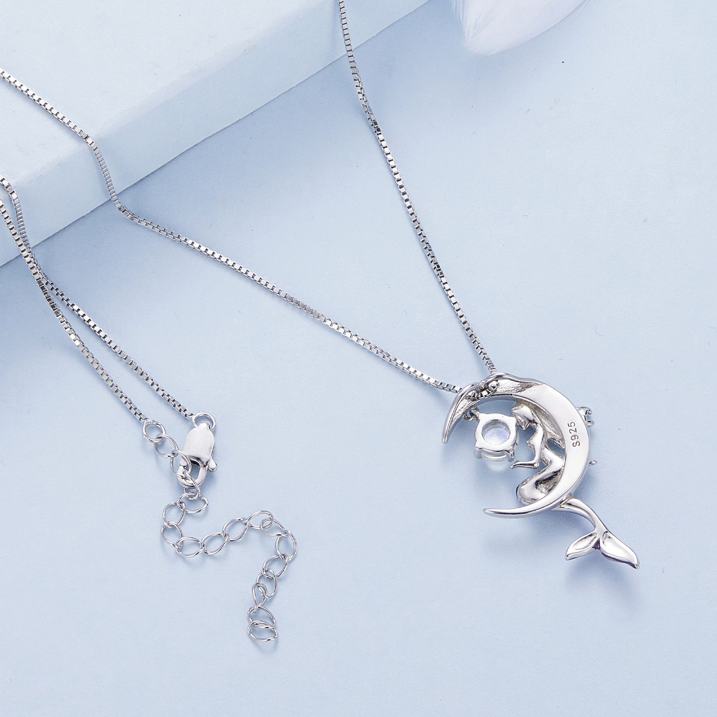 Mermaid Tail Pendant Necklace