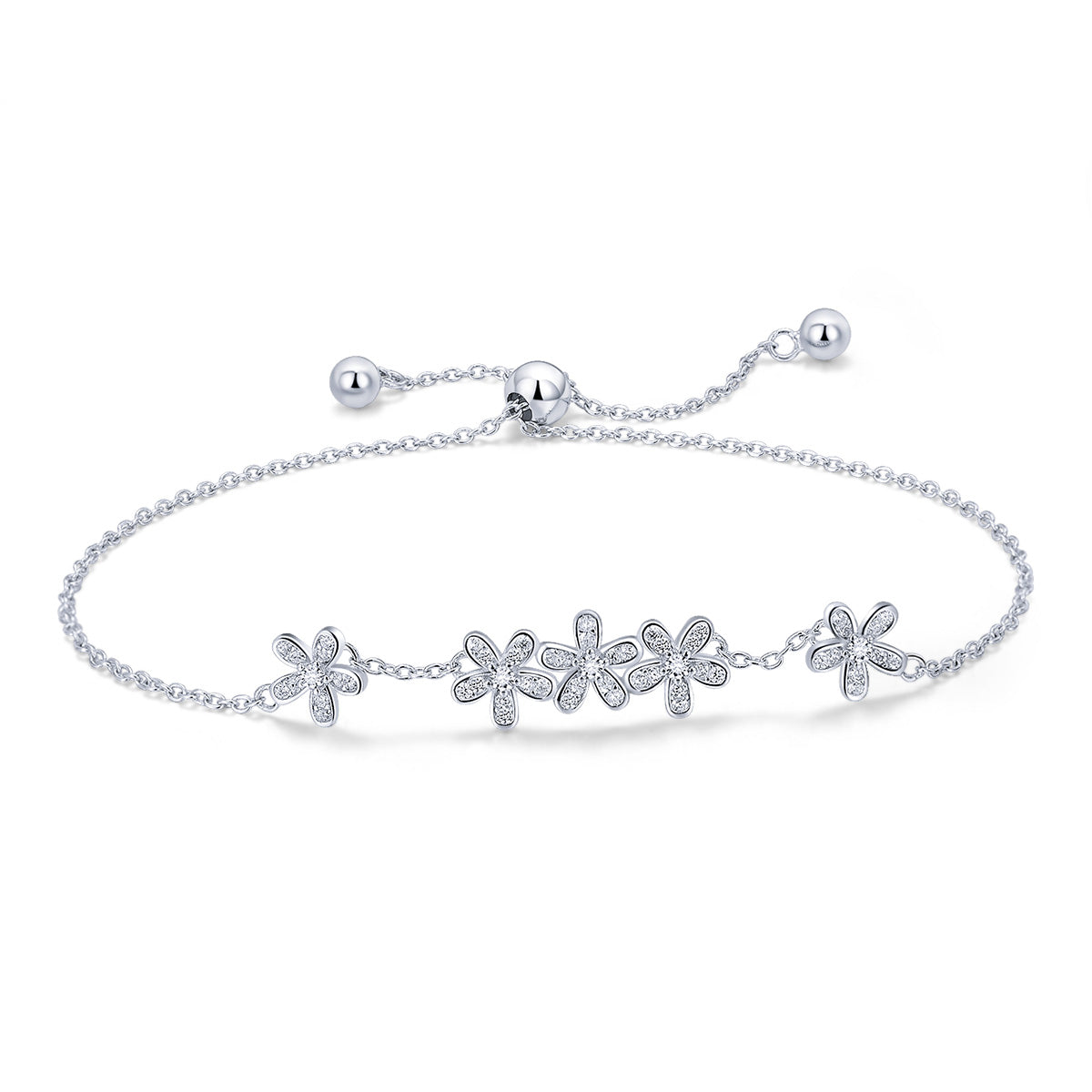Daisy Charm Bracelet