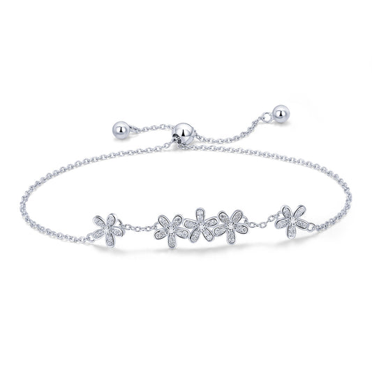 Daisy Charm Bracelet
