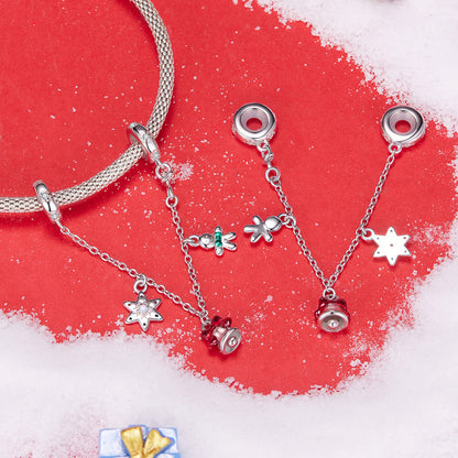 Christmas Safety Chain Charm