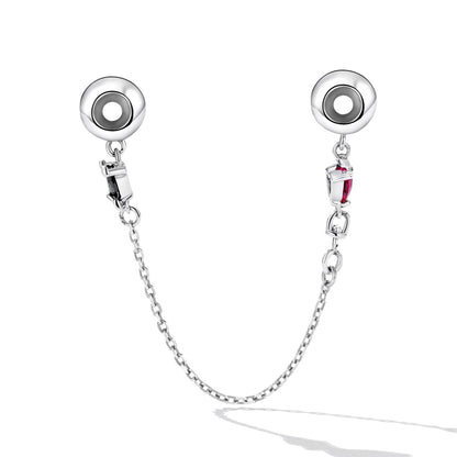 Angel and Demon-Silicone Safety Chain Charm