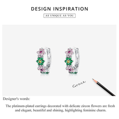 Elegant Floral Earrings