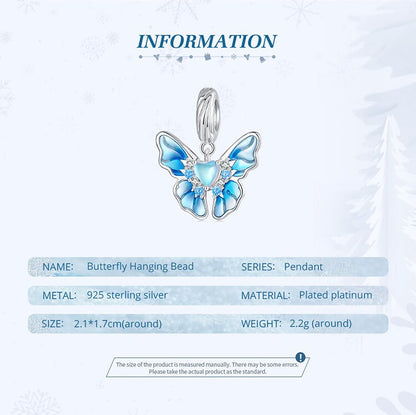 Butterfly Hanging Bead Charm