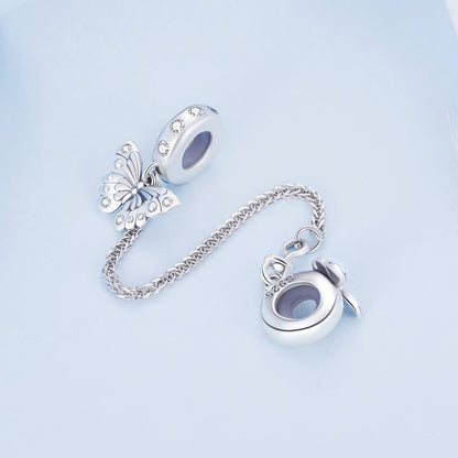 Butterfly Safety Chain Charm