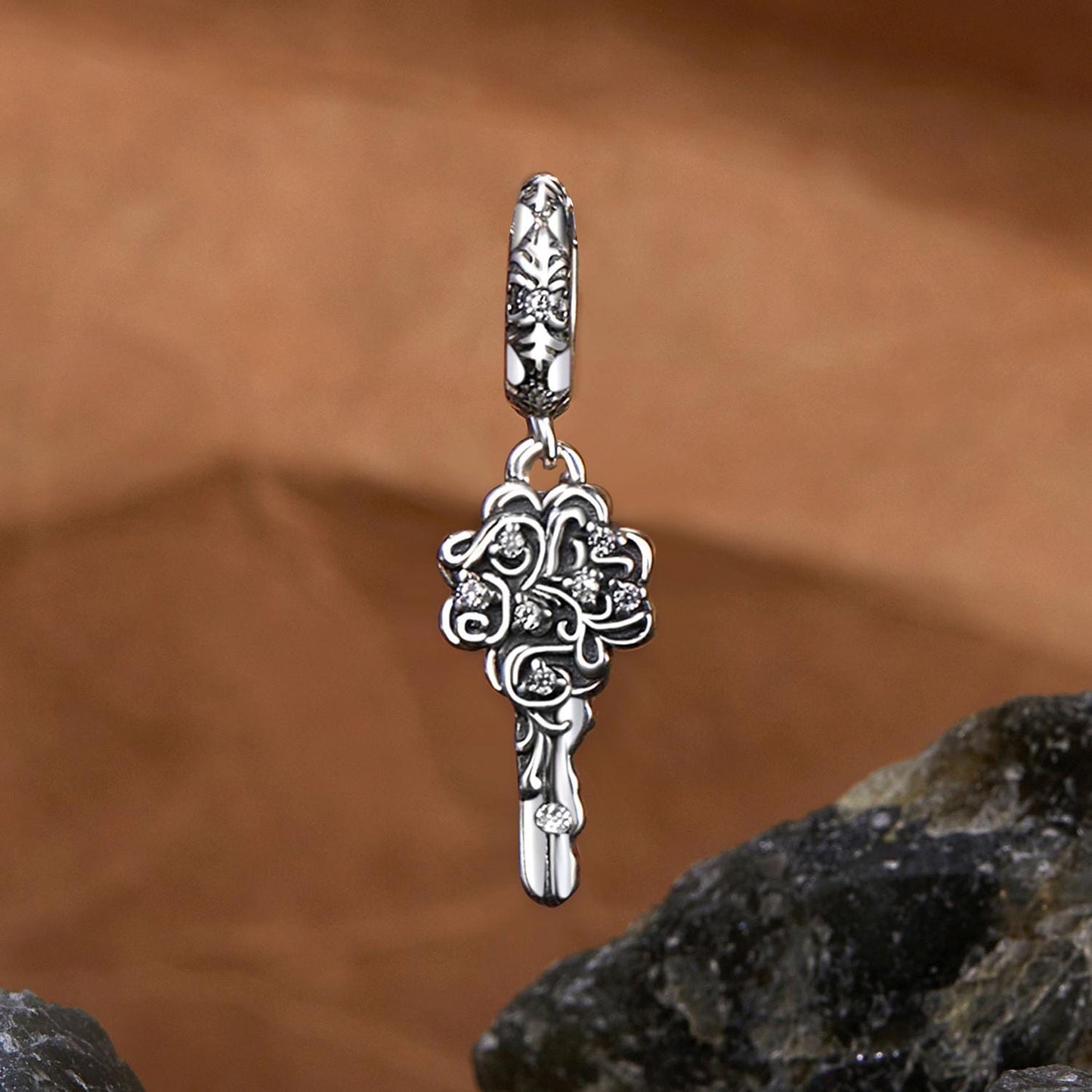 Lucky Key Pendant Charm