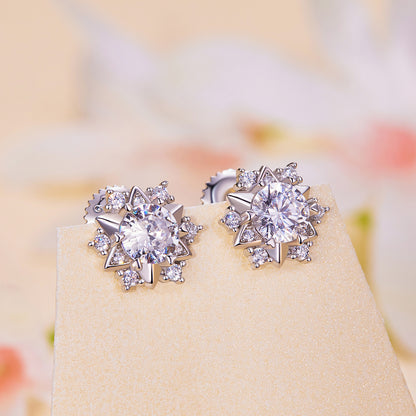 Dazzling Moissanite Studs