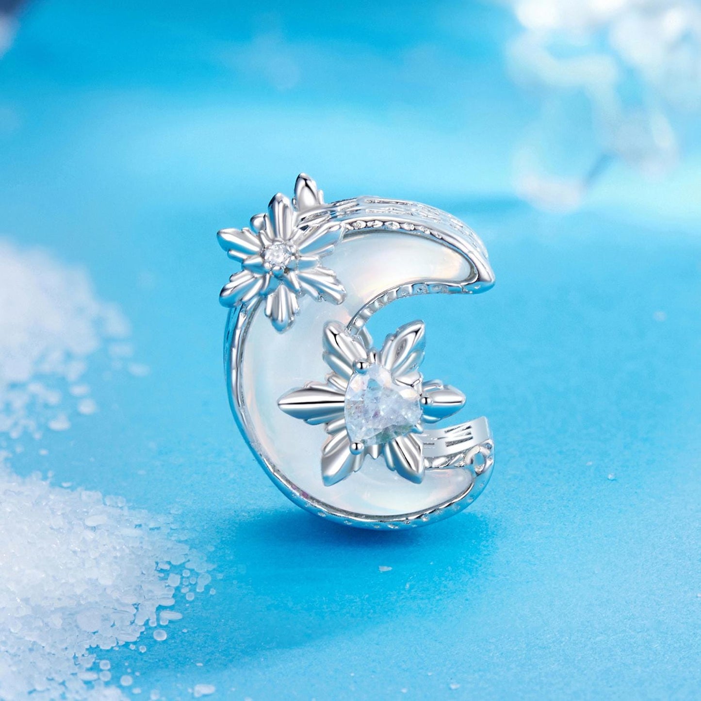 Snow Moon Charm