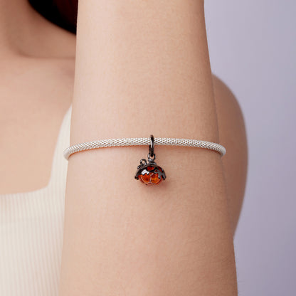 Halloween Skull & Pumpkin Pendant Charm