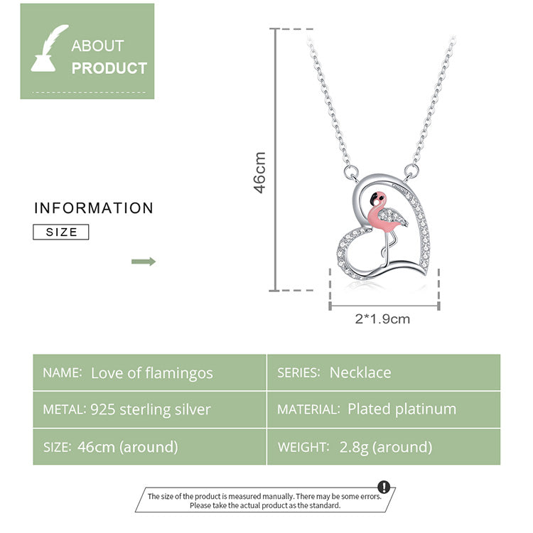 Flamingo Romance Necklace