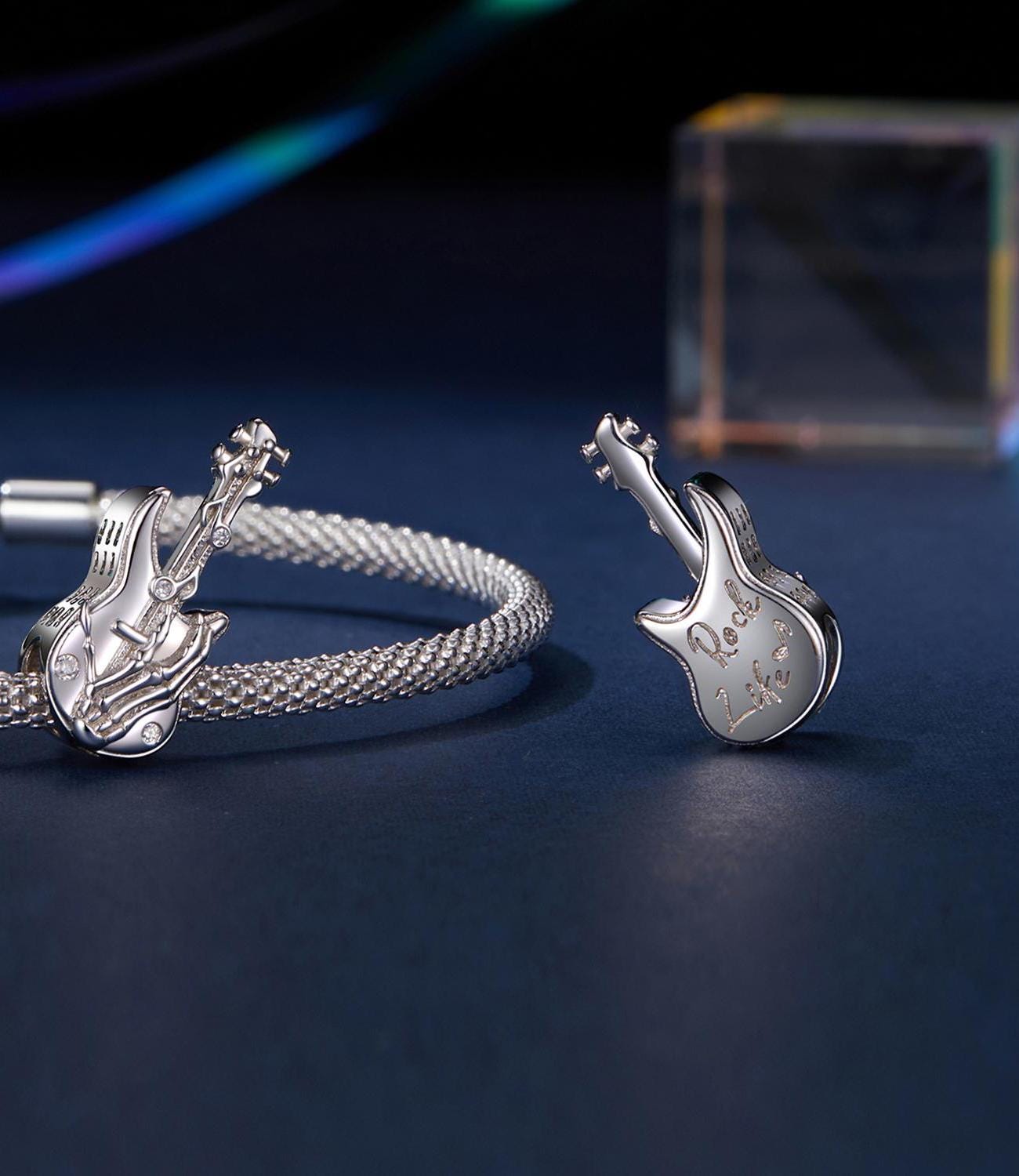 Skull Hand Bass Charm