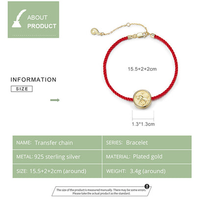 Lucky Ox Charm Bracelet