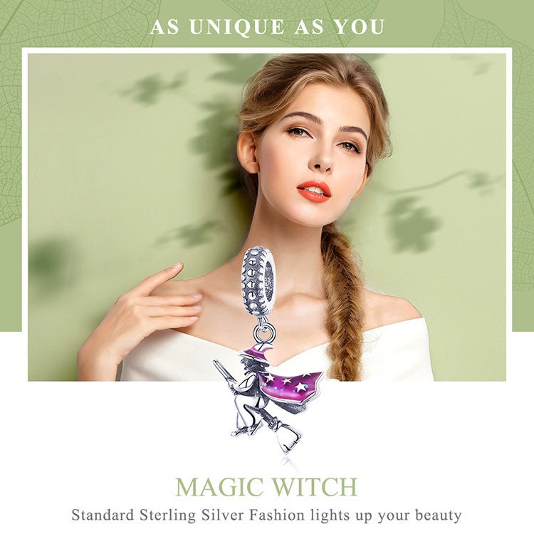 Halloween Theme Magic Wizard Charm