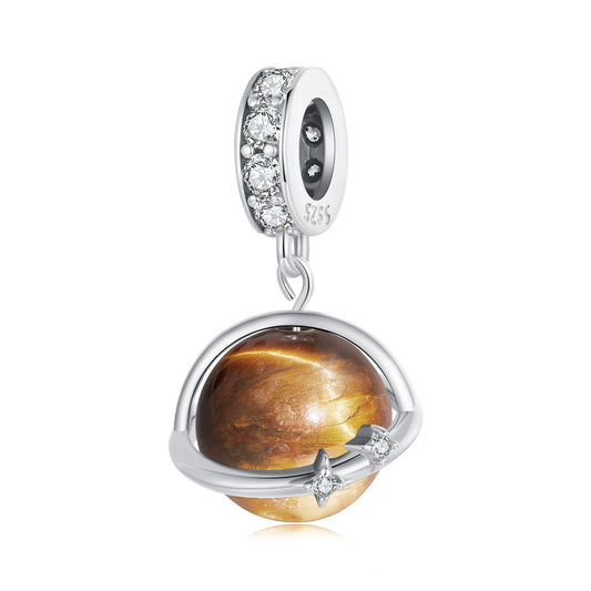Natural Tigerite Pendant Charm