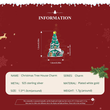 Christmas Tree House Charm
